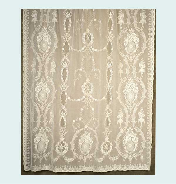 Beatrice Nottingham Lace Curtain direct from London Lace London